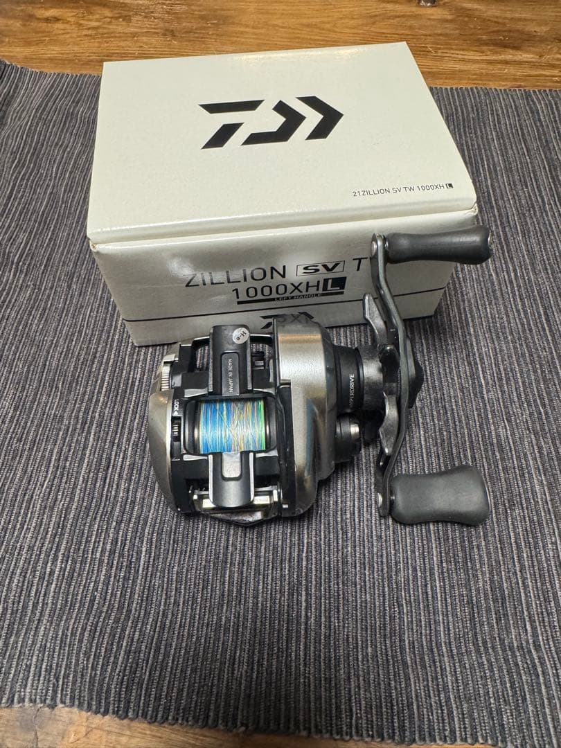 21ジリオンSVTW XHL 左巻き ベイトリール DAIWA