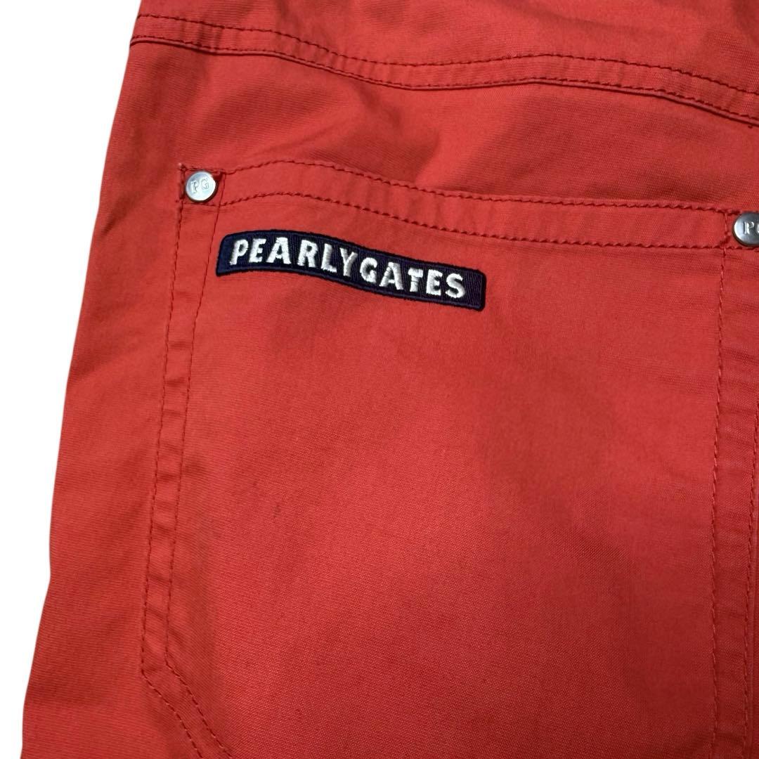 6 pearly gates ゴルフパンツ パーリーゲイツ レッド 赤 パンツ