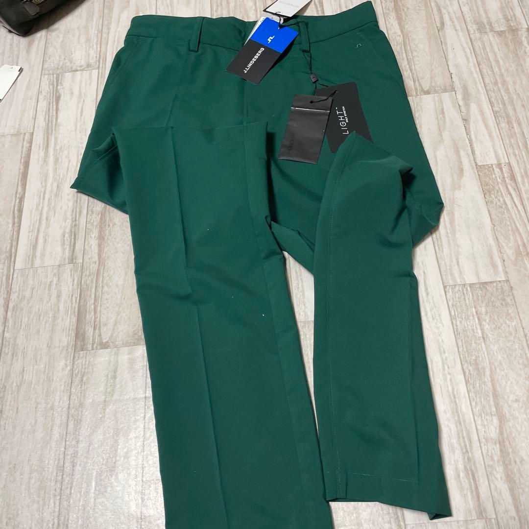 新品　ジェイリンドバーグ ストレッチ テーパードパンツ 30