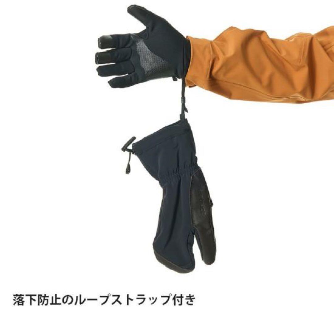 ファイントラック　エバーブレススリーフィンガーシェルグローブ