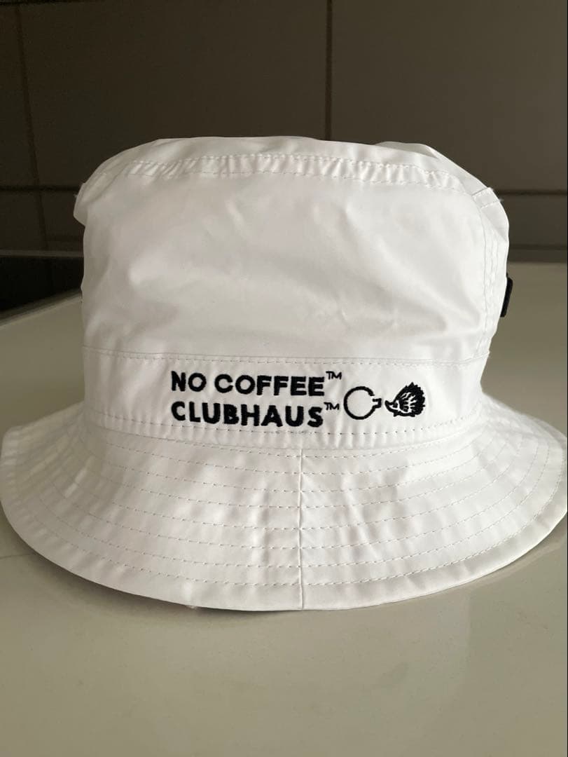 NO GOLF ×CLUB HAUSバケットハット ホワイト