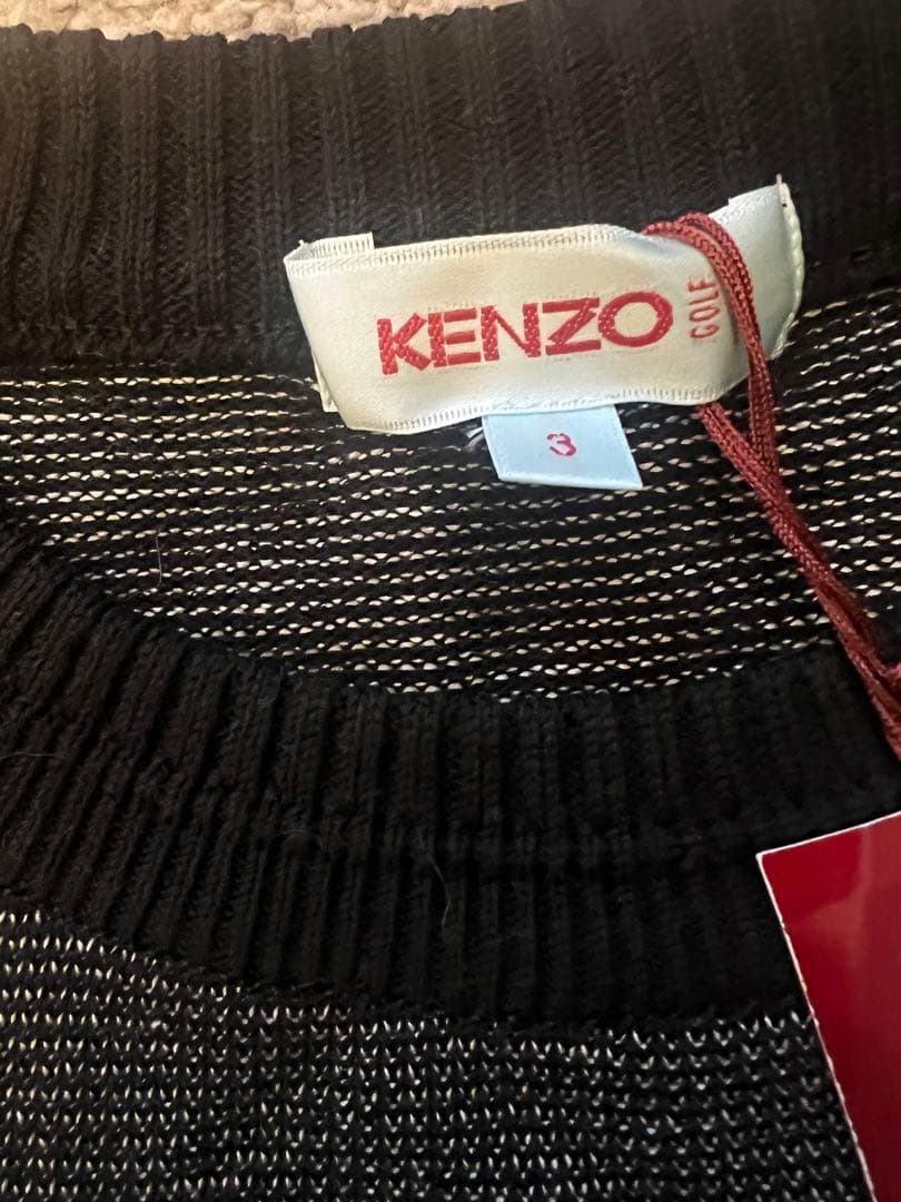 てっぱち　KENZO GOLF ニットセーター ゴルフウェア
