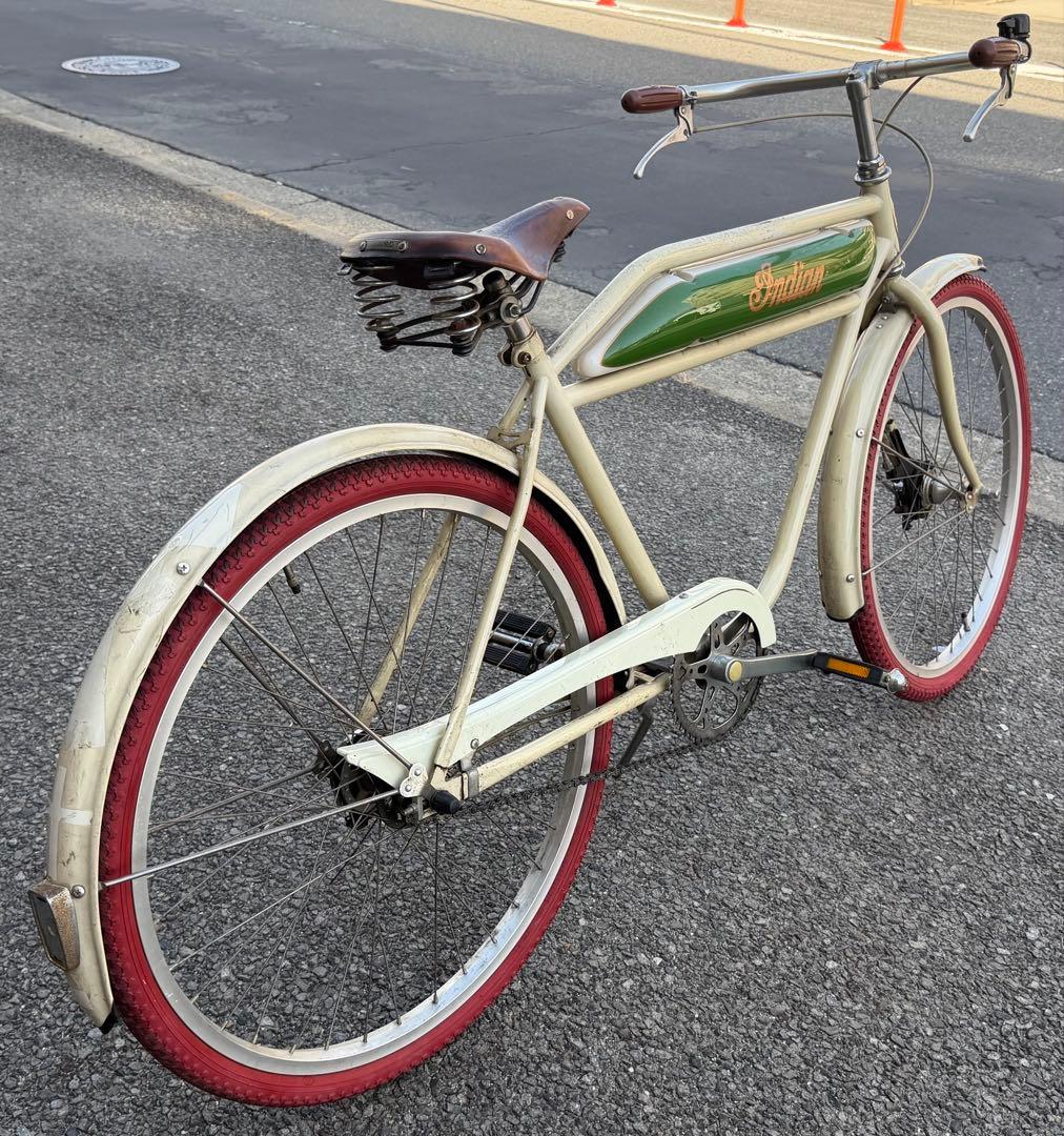 激レア｜丸石自転車 × インディアンモーターサイクル コラボモデル　引き取り限定