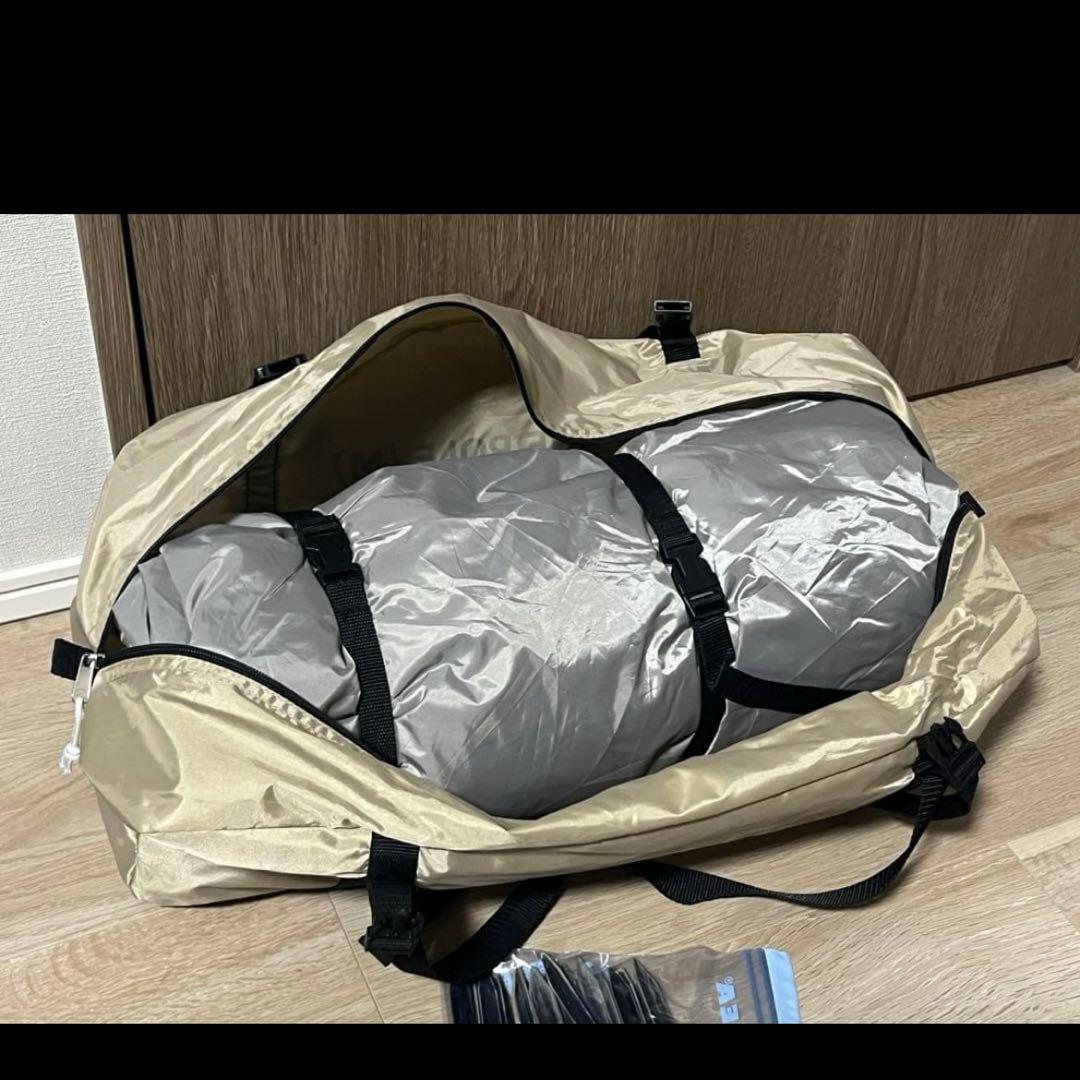 DOD(ディーオーディー) ワンポールテントM 5人用 敷物付き 専用出品