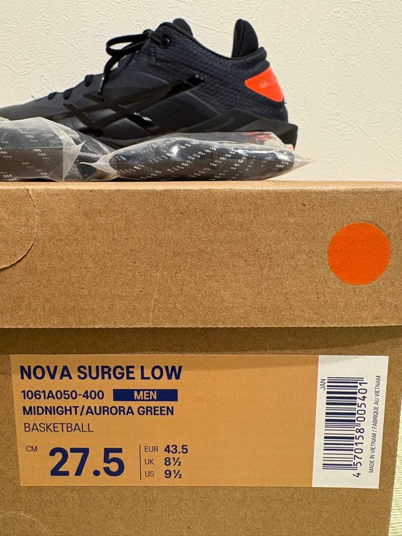 ASICS NOVA SURGE LOW ballaholic ボーラホリック