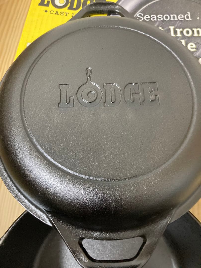 新品　ロッジ ダブルダッチオーブンL8DD3　キャンプ　スキレット