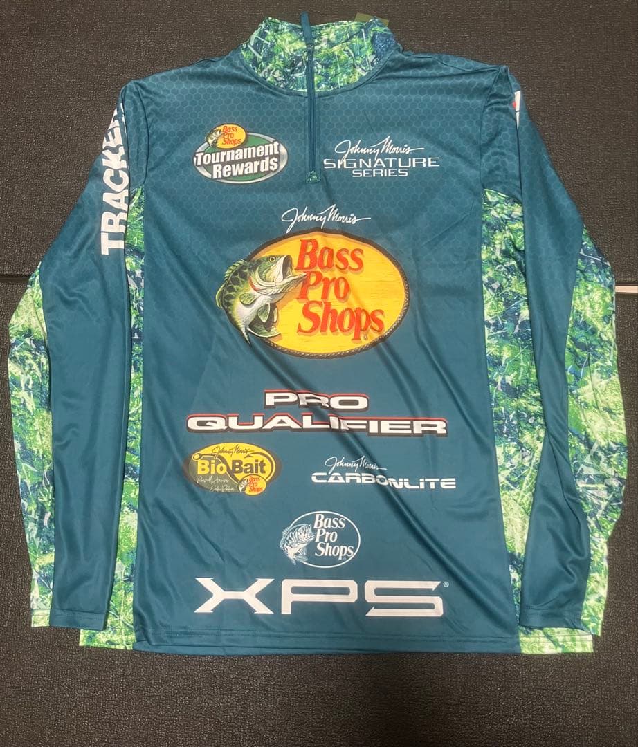 希少 BASS PRO SHOPS フィッシングシャツ L グリーン