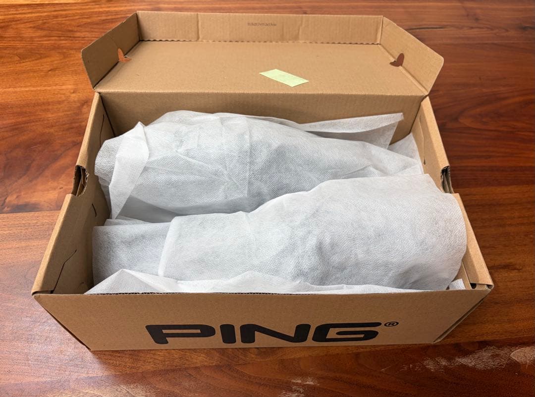 【新品】PING ゴルフシューズ 26cm ダイヤル式 ブラック 黒