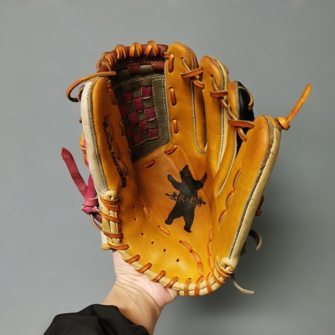 1292 ノーブランド キップレザー 源田型 硬式 内野手用グローブ