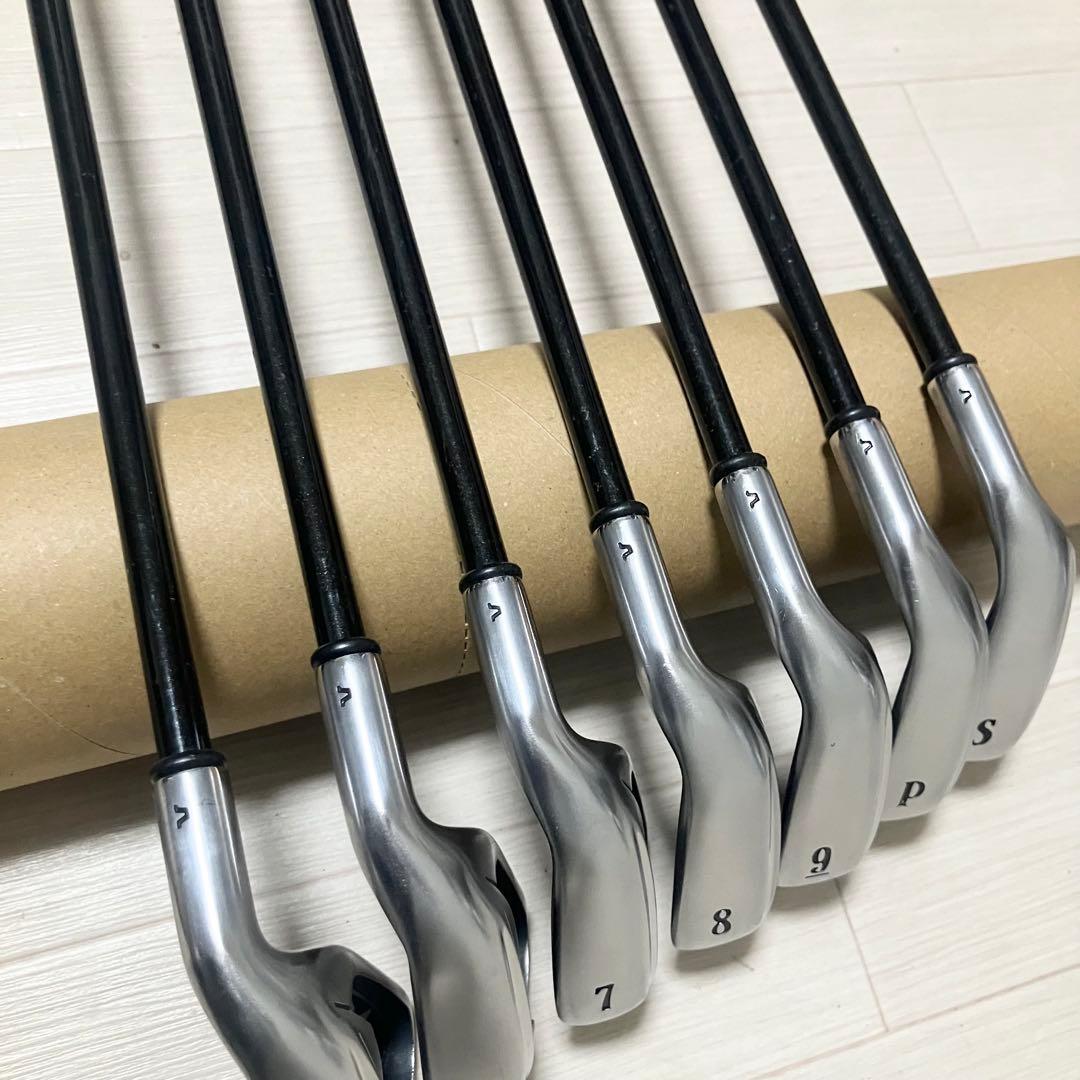クリーニング済/callaway WARBIRD キャロウェイアイアンセット7本
