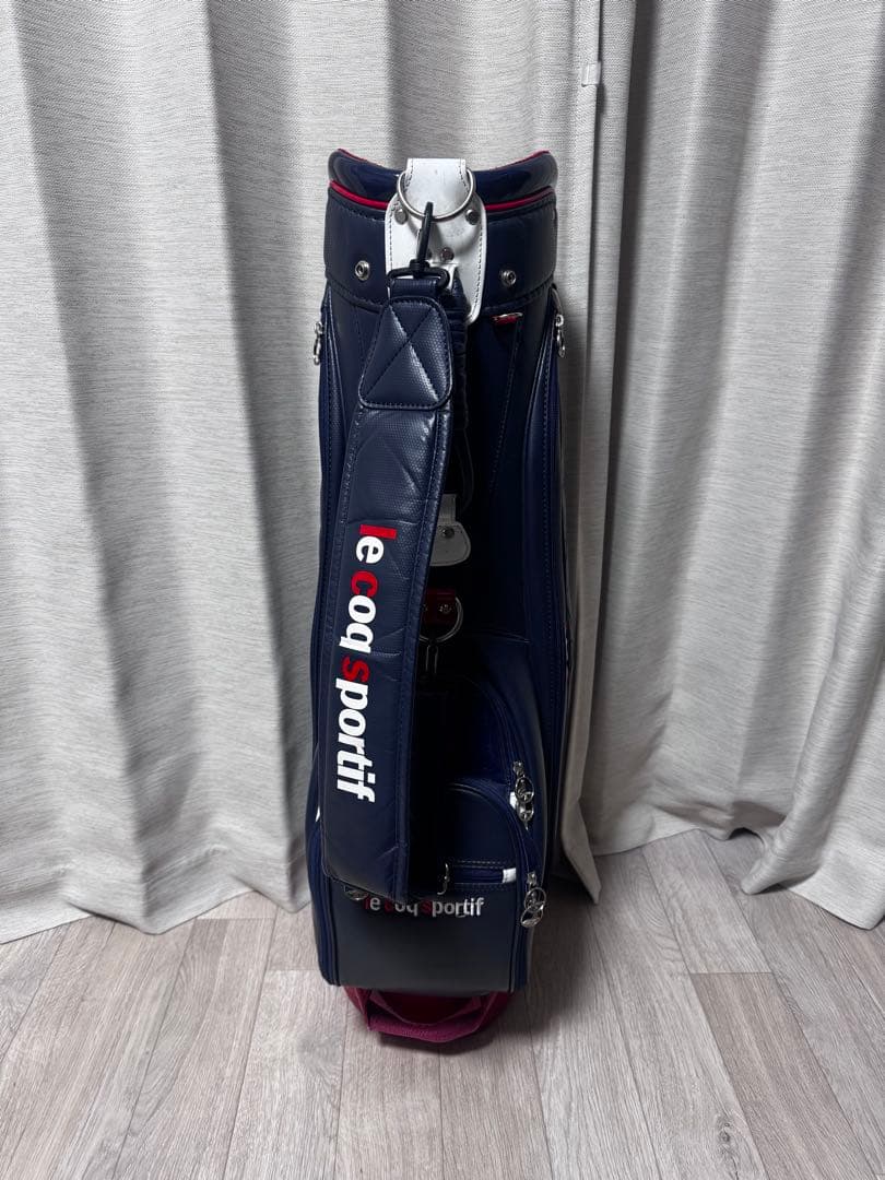 ルコック le coq sportif golf ゴルフバッグ ネイビー