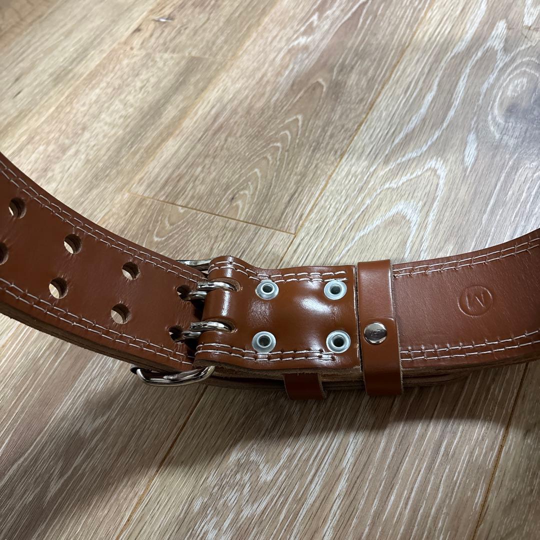 ゴールドジム プロレザーベルト Mサイズ