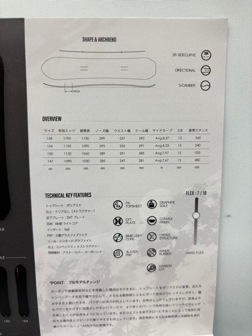 SCOOTER MACH5 154cm スノーボード
