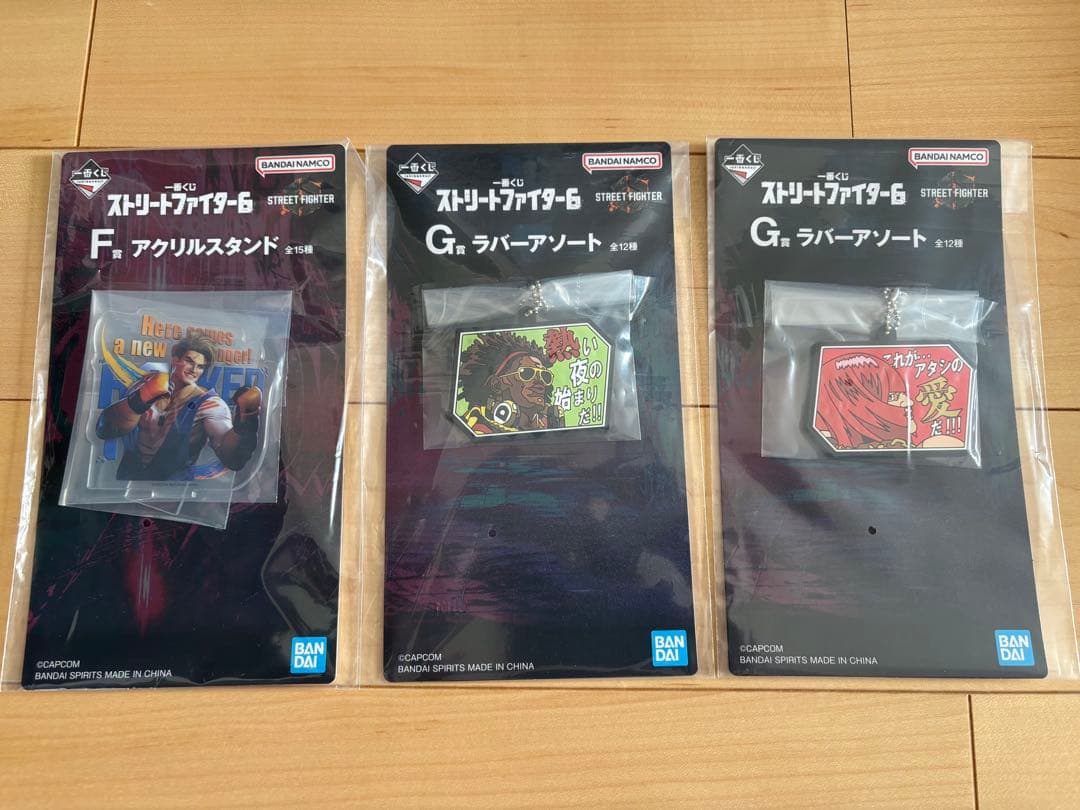 一番くじ　ストリートファイター６　A賞ジュリ　D賞ルーク　フィギュアセット