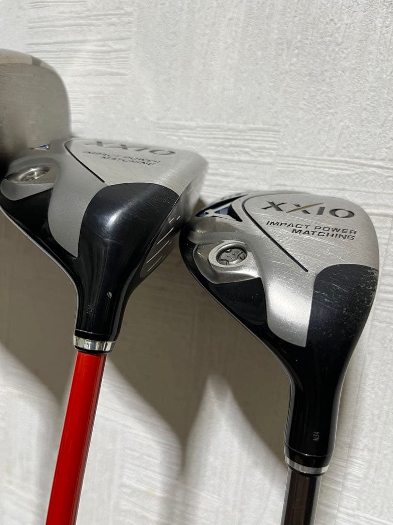 支給品！ぶっ飛び！XXIO7代目1W、6代目3W＆5U　ウッド3本セット　X