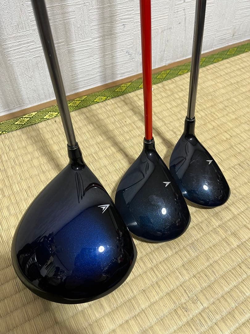 支給品！ぶっ飛び！XXIO7代目1W、6代目3W＆5U　ウッド3本セット　X