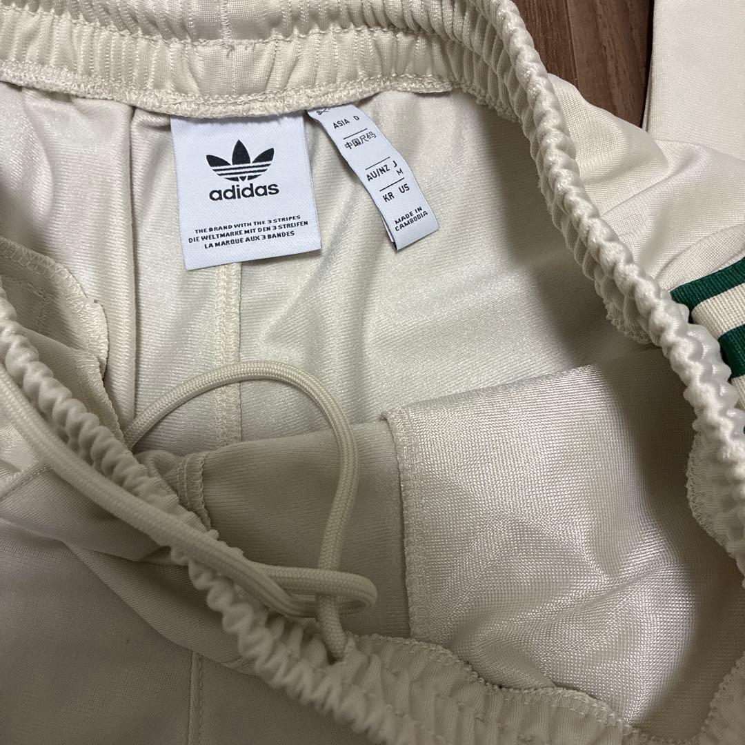 adidas ベッケンバウアー　セットアップ　白緑　M