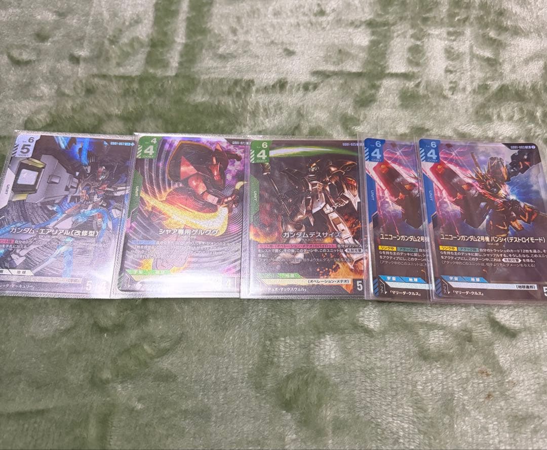 1日ごとに1000円値下げ‼️ ガンダムカードゲーム　引退品　デッキ　パーツ