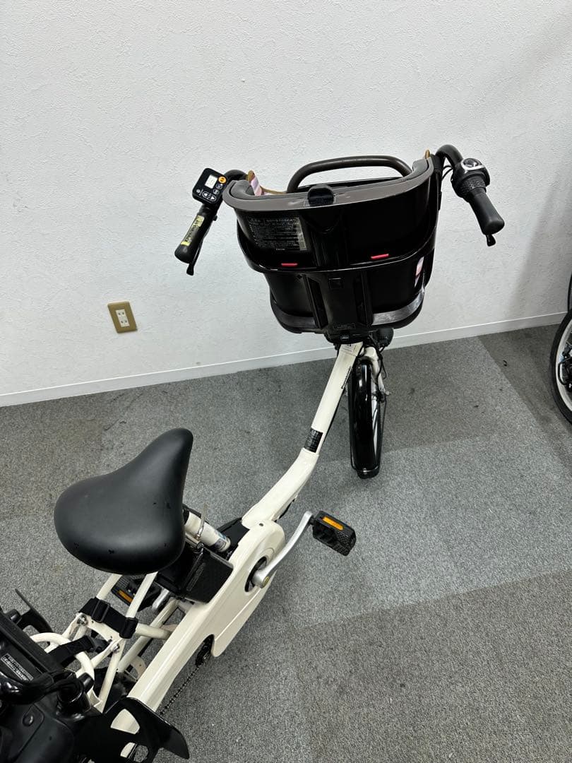 3人乗り電動アシスト自転車　パナソニックギュットミニ　子供乗せシート付き