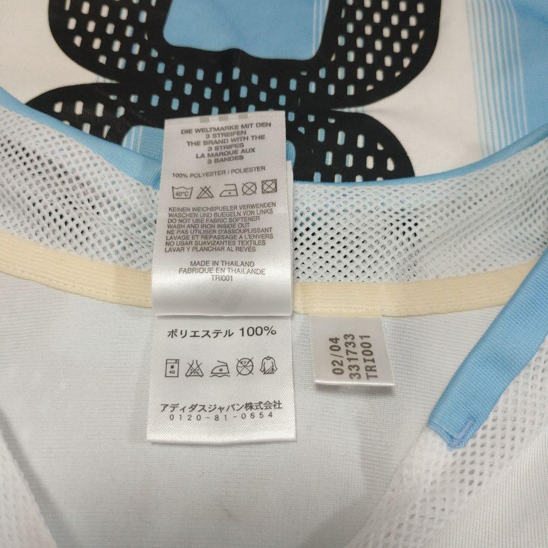 04/05 adidas アルゼンチン代表 8 RIQUELME ユニフォーム