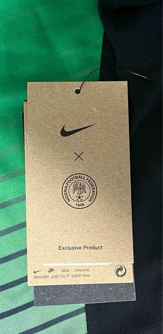 NIKE ナイジェリア代表　プレマッチシャツ　2024モデル　新品　プラシャツ