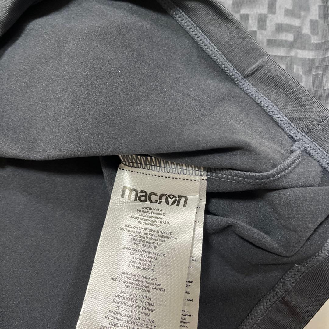 macron レクサム 長袖トレーニングウェア Lサイズ ハーフジップ