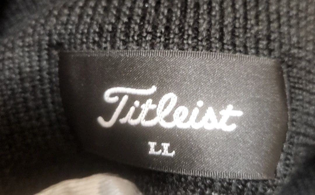Titleist タイトリスト フルジップ ニットセーター Size LL