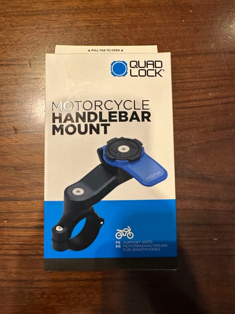 【美品】Quad Lock（クアッドロック） ハンドルバーマウント