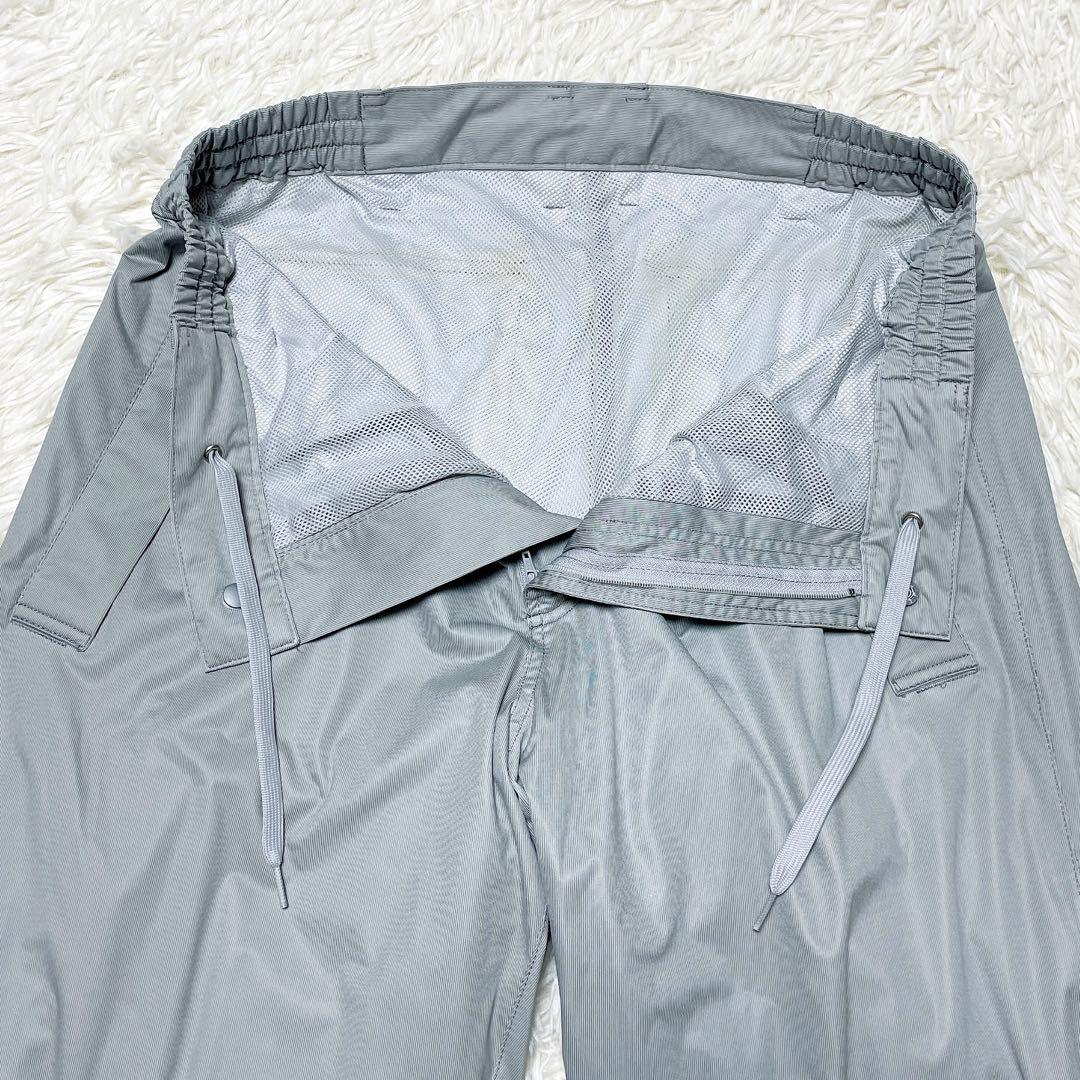 Callaway グレー フルジップジャケット レインウェア セットアップ M