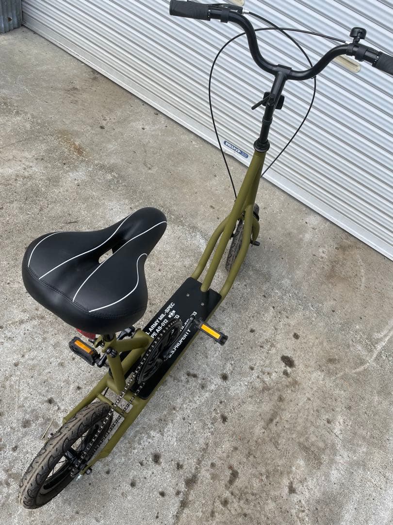 オリーブグリーン SKATER BIKE　スケーター　自転車　札幌　北海道