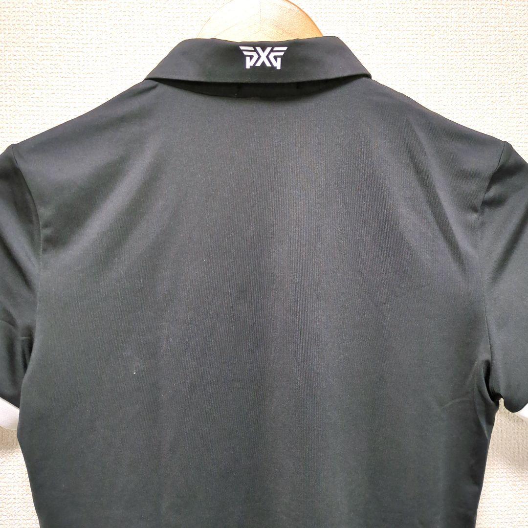 PXG ピーエックスジー レディース 半袖 ポロシャツ 黒 M
