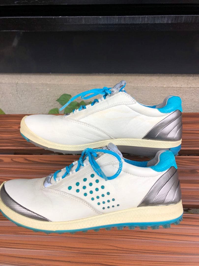 美品ECCO BIOM ゴルフシューズ 36 23.0cmスパイクレス