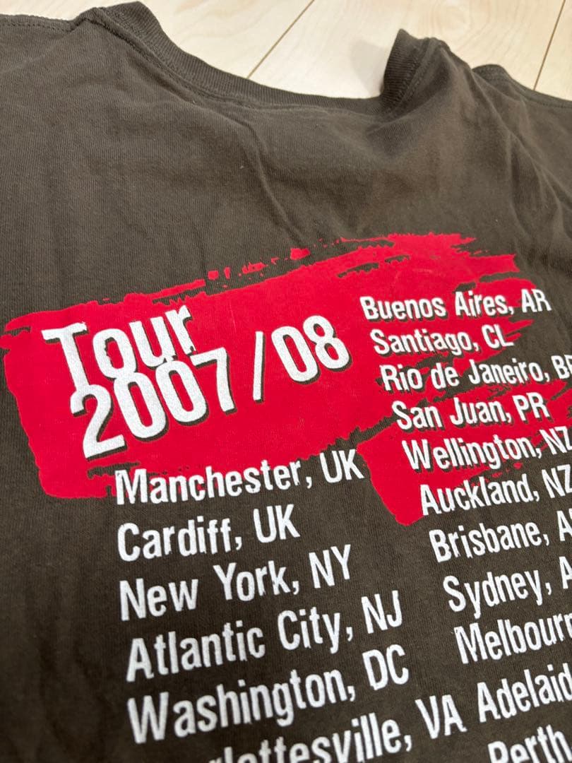 THE POLICE 2007年ツアー Tシャツ