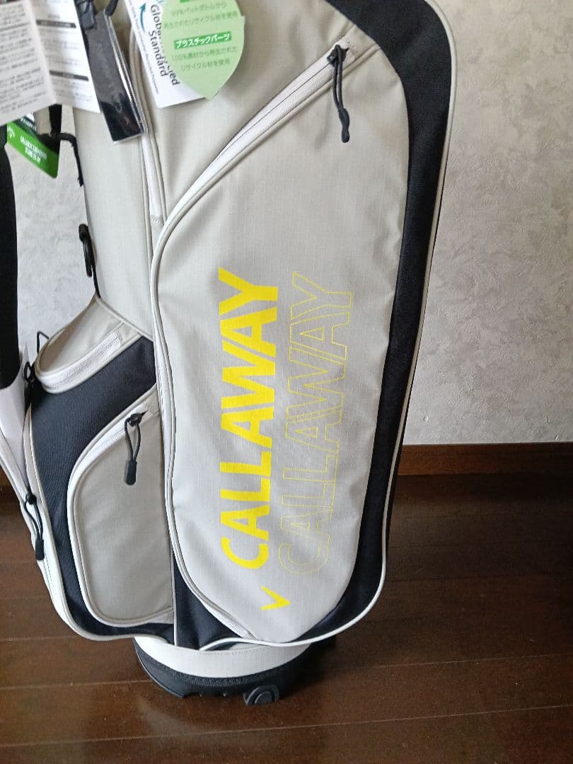 [新品未使用]Callaway レディースキャディバッグ スタンド付き