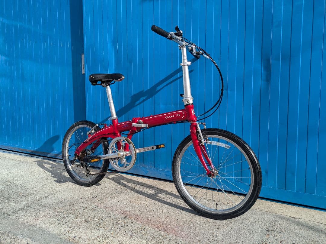 DAHON route 20インチ　折り畳み　中古　自転車 名古屋市夜配送無料