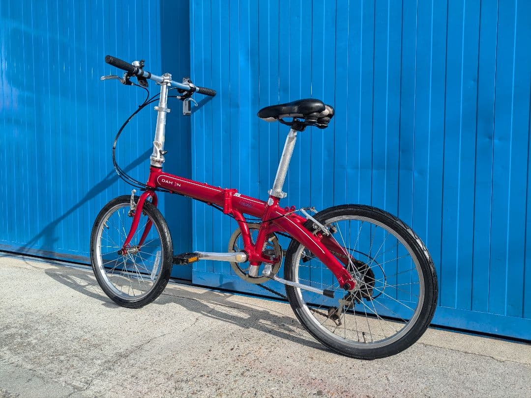 DAHON route 20インチ　折り畳み　中古　自転車 名古屋市夜配送無料