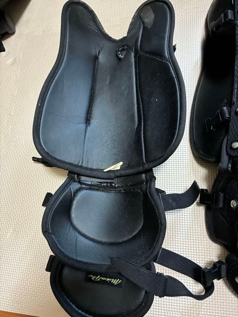 ミズノプロ 野球 審判用レガース アンパイア 防具 Mizuno Pro