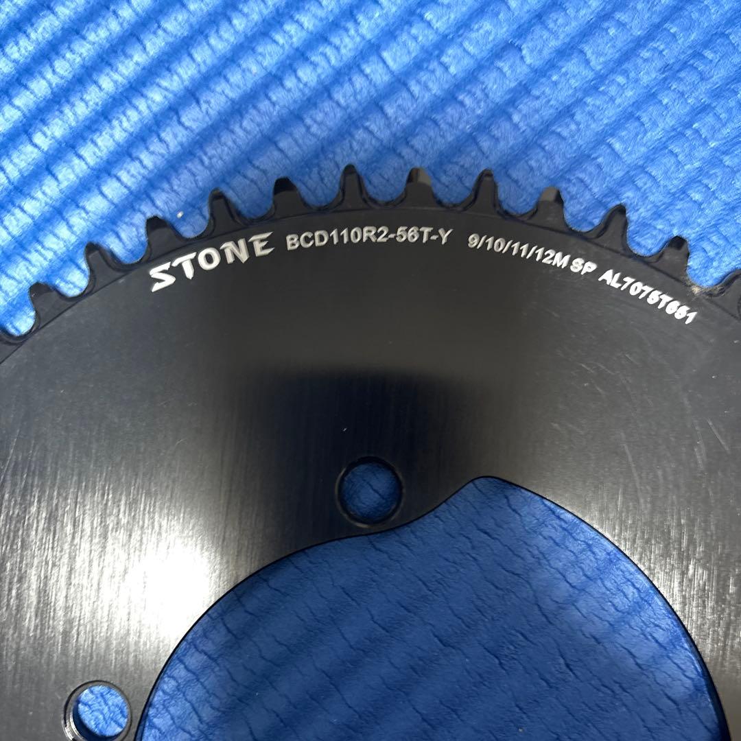 【新品未使用】STONE 1X チェーンリング 56T シマノ4アーム用