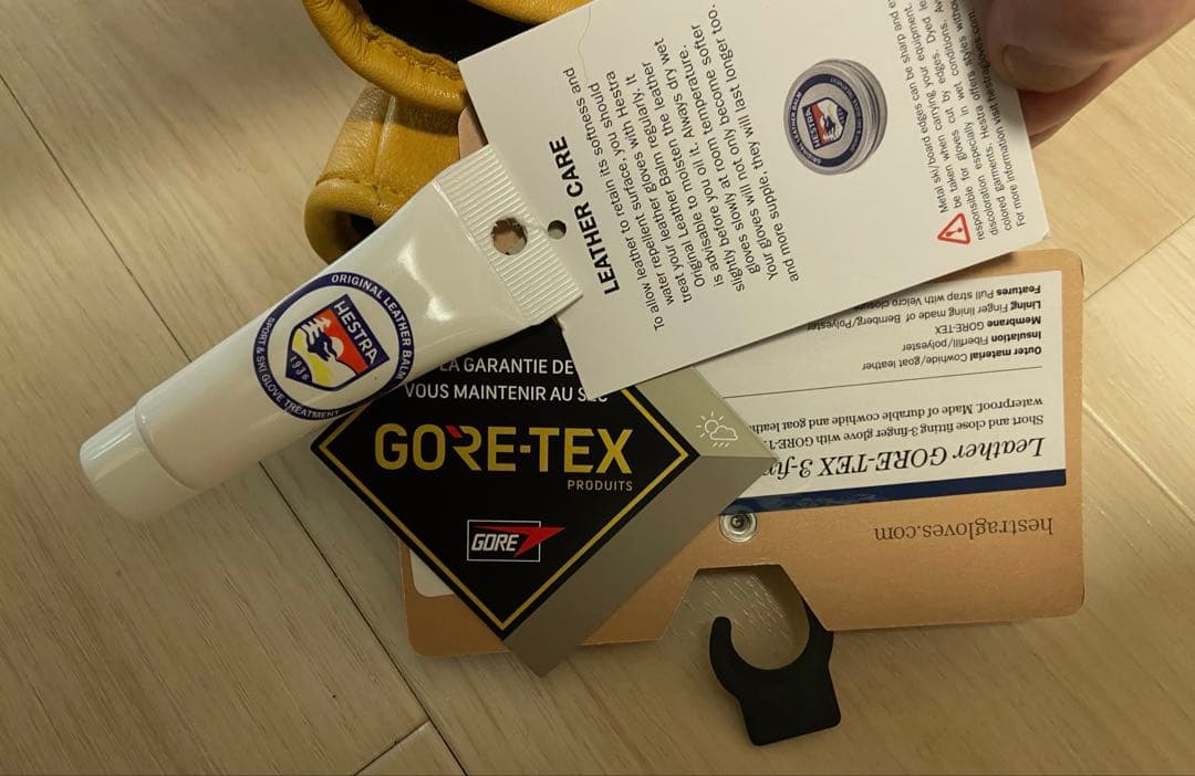 【新品未使用】HESTRA スキーグローブ