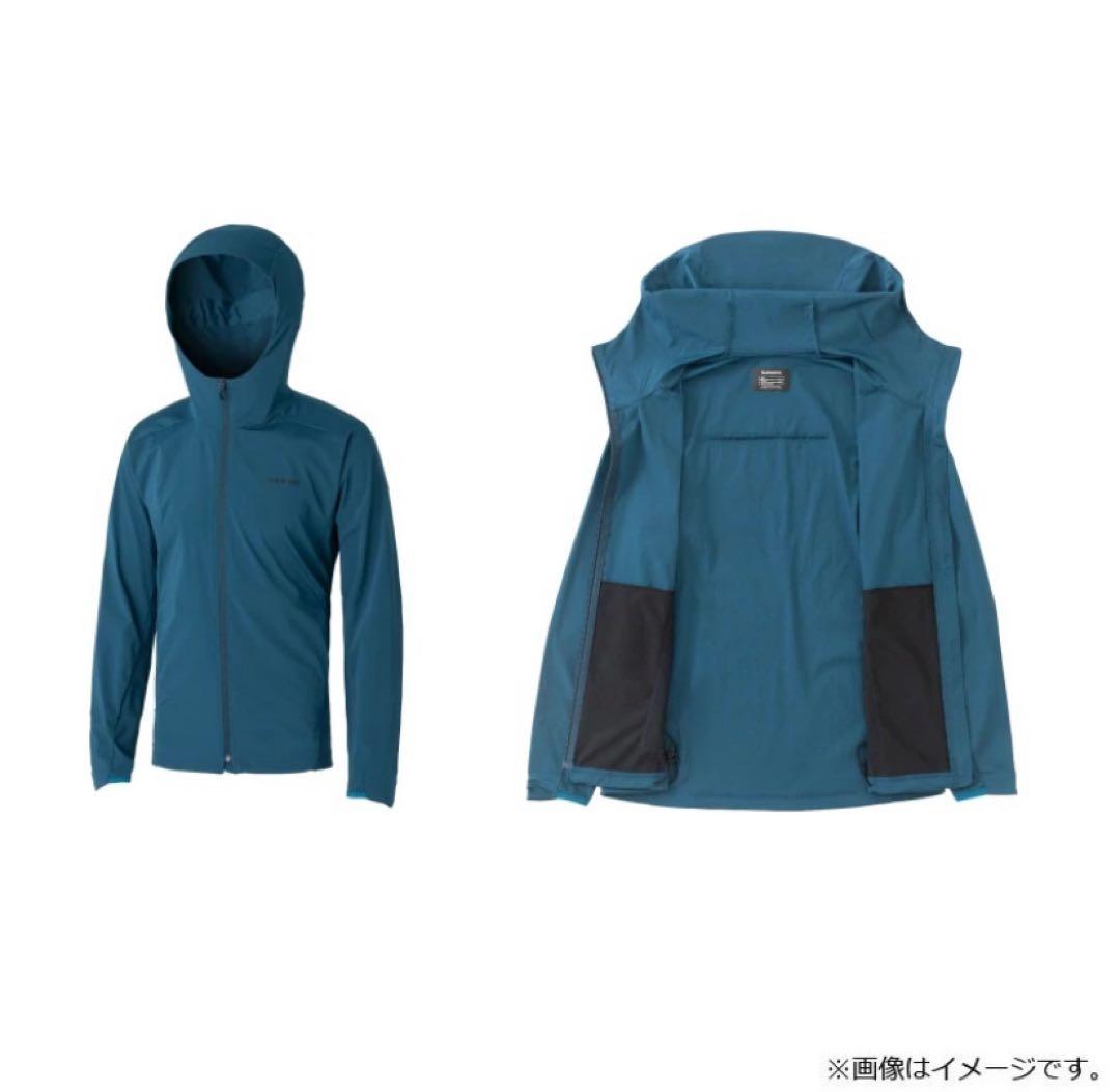 シマノ(Shimano)バリアシェル ジャケット L チャコール