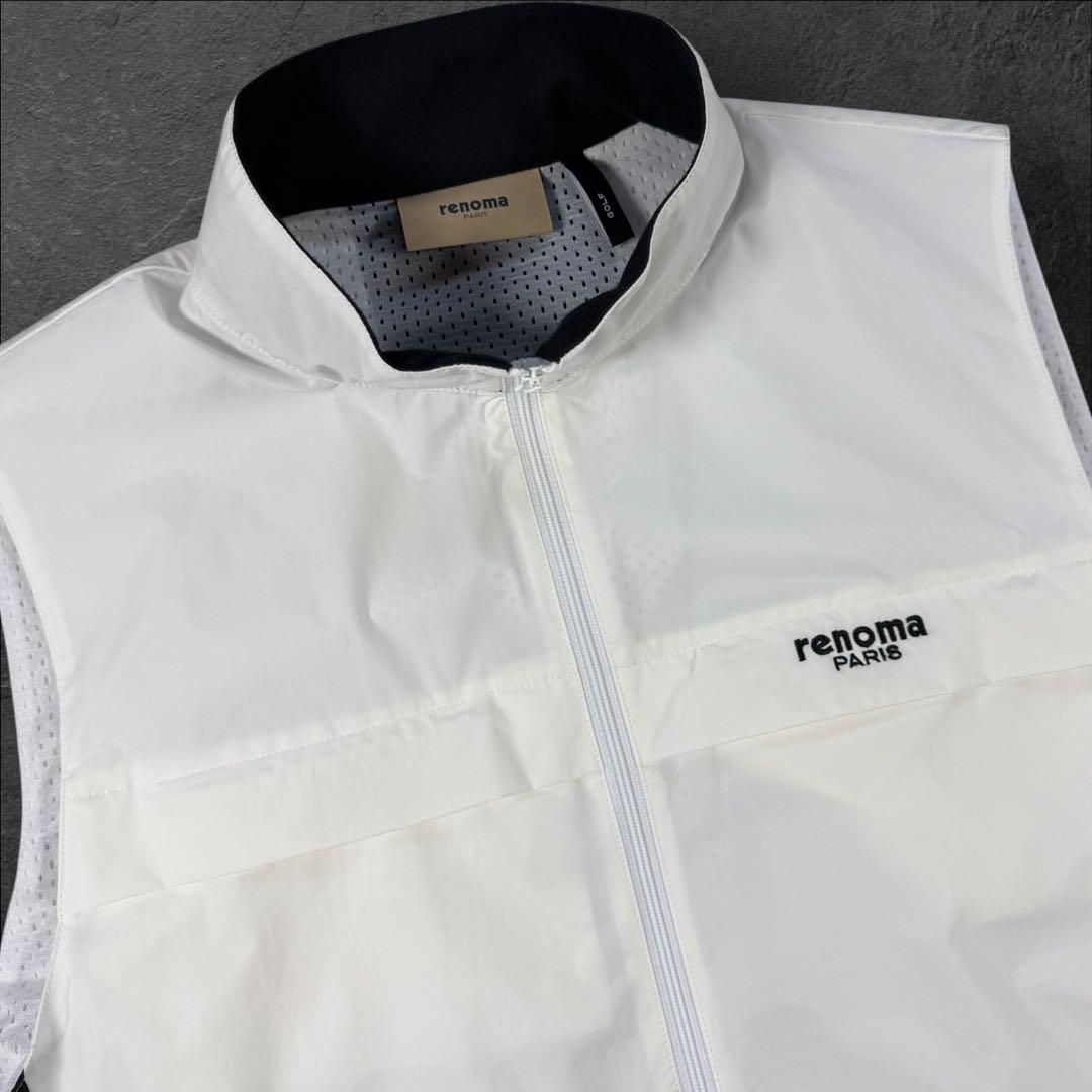 未使用級 renoma PARIS GOLF ゴルフ 4WAY ベスト 4way