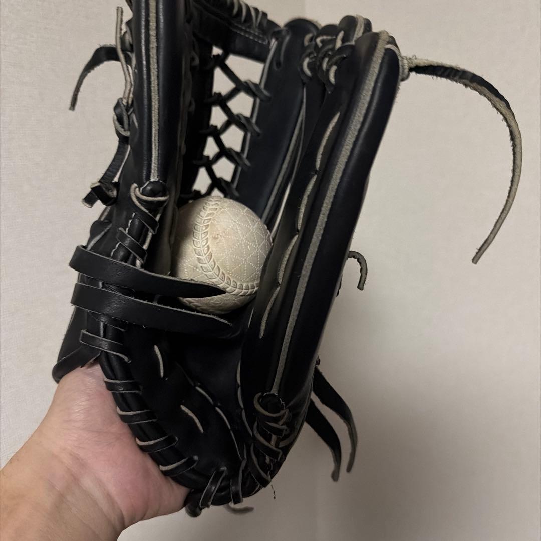 ミズノプロイチロー選手監修A51軟式グローブ 黒