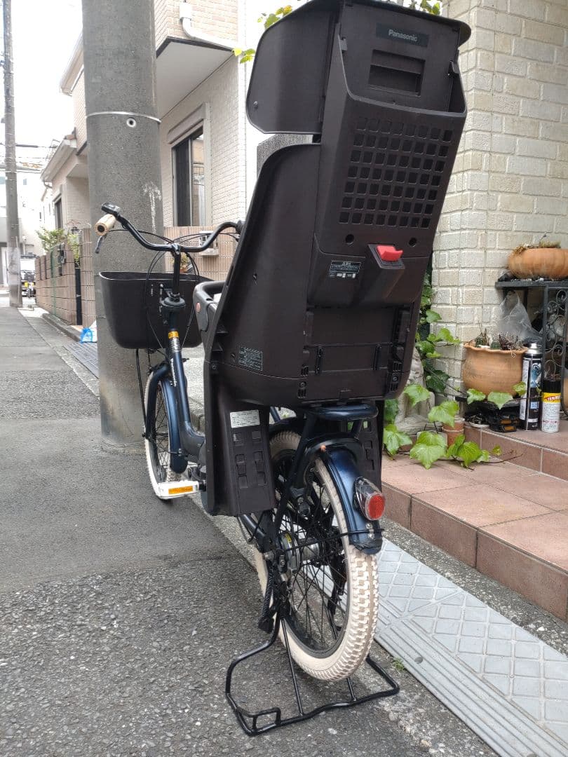 てぷら【パナソニックギュット】電動アシスト自転車★３人乗子供乗