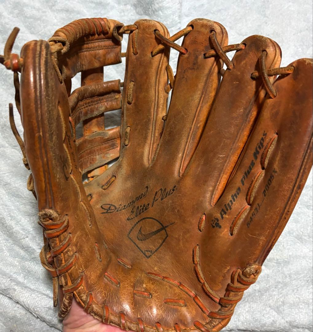 ナイキ　ダイヤモンド　エリート　プラス 硬式グローブ　外野用　克