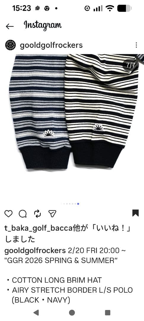 GOOLD GOLF ROCKERS 　ネイビー