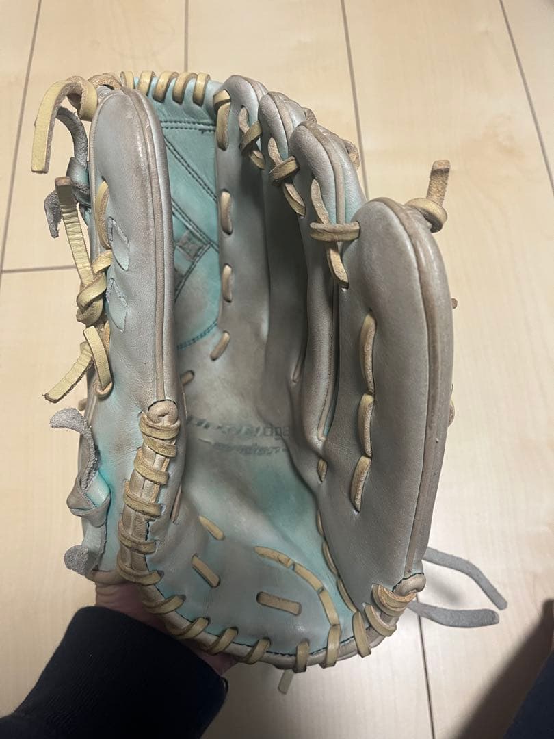 SSK pro edge 軟式　投手用グローブ　オーダー　水色
