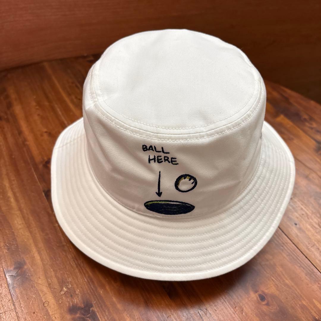 LACOSTE GOLF ホワイト バケットハット　新品未使用