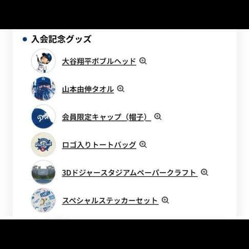 【送料込】Dodgers Fan Club Boxドジャースファンクラブ大谷選手