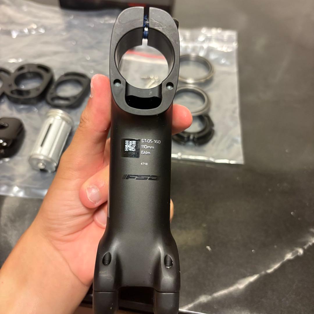 FSA acr ステム 110mm +ヘッドパーツ セット 美品　　付属品完備
