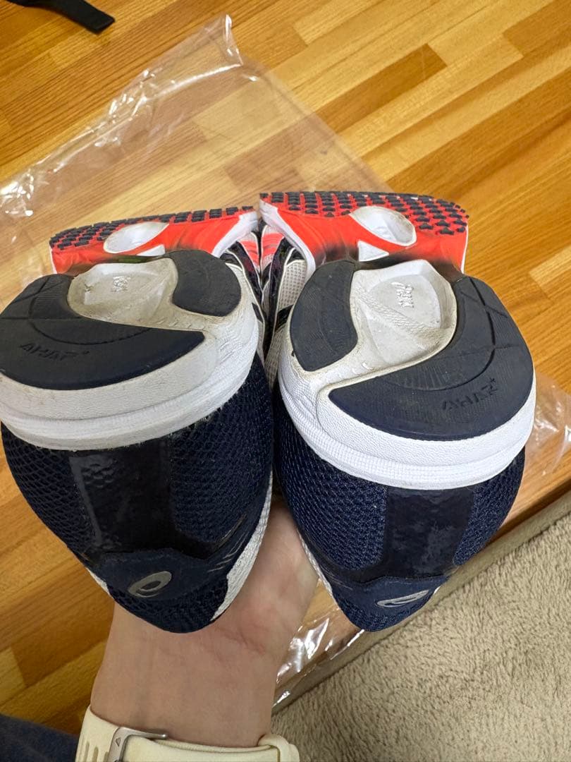 ASICS ソーティマジックTMM456 26.0cm オレンジ